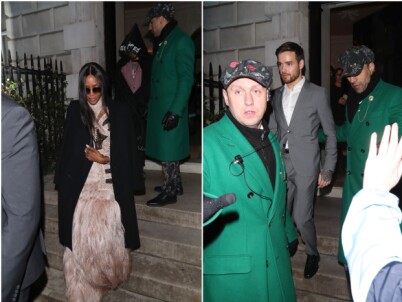 HVER FOR SEG: Her forlater Naomi Campbell og Liam Payne «Vogue x Tiffanys»-etterfesten søndag kveld med bare minutters mellomrom. Foto: NTB Scanpix HVER FOR SEG: Her forlater Naomi Campbell og Liam Payne «Vogue x Tiffanys»-etterfesten søndag kveld med bare minutters mellomrom. Foto: NTB Scanpix
